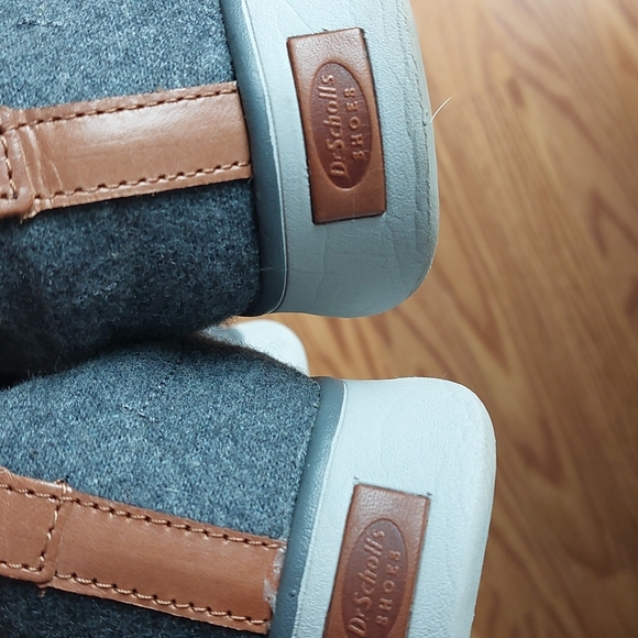 Gray Wool Sneakers, Dr. Scholl's Freestep, Sz 7.5W - Picture 8 of 10